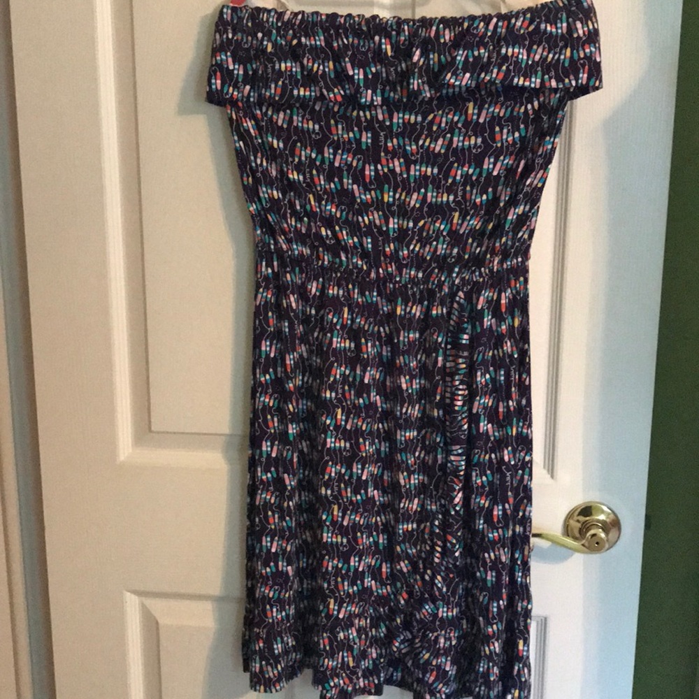NWOT LILLY PULITZER STRAPLESS JERSEY DRESS LARGE